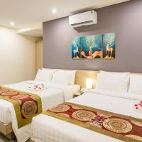 Четырехместный (Четырехместный номер) отеля Cat Ba Violet Hotel, Катба