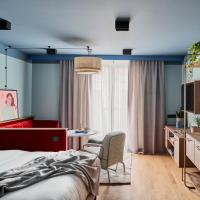 Студио (Номер-студио с кроватью размера «king-size») апартаментов Schwan Locke, Мюнхен