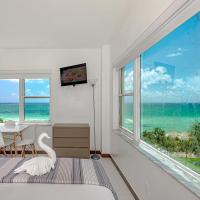 Студио (Улучшенный номер-студио) апартаментов Beach Front Studio Miami Beach, Майами-Бич