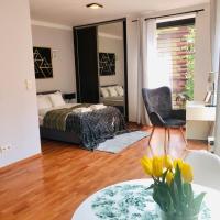 Студио (Двухместный номер-студио Делюкс с 1 кроватью) апарт-отеля Garbary Aparthotel, Краков