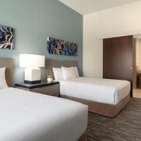 Сьюит (2 Queen Bedroom Suite with Kitchen) отеля Hyatt House Atlanta Perimeter Center, Атланта