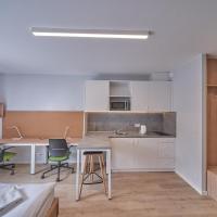 Двухместный (Большой двухместный номер с 1 кроватью) отеля Apartamenty Collegia, Гданьск