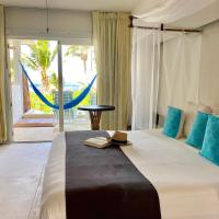 Двухместный (Двухместный номер на берегу моря с 1 кроватью) отеля Hotel Cabanas Tulum, Тулум