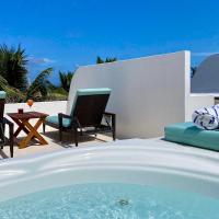 Двухместный (Номер на крыше - Рядом с пляжем) отеля Hotel Cabanas Tulum, Тулум