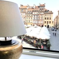 Сьюит (Роскошный представительский люкс с видом на Рыночную площадь (80 кв. м)) апарт-отеля Luxury Apartments Mondrian Market Square I, Варшава