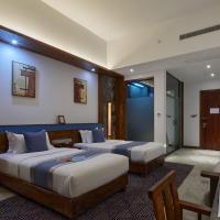 Двухместный (Стандартный двухместный номер с 2 отдельными кроватями - 1 этаж) отеля Li River Resort, Яншо