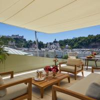 Сьюит (Люкс с террасой) отеля Hotel Sacher Salzburg, Зальцбург