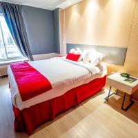 Двухместный (Номер с  кроватью размера "queen-size" для некурящих) мотеля Travelodge by Wyndham Orlando at Heart of International Drive, Орландо