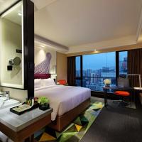 Двухместный (Comfort Double Room - Fancy Package) отеля Hampton by Hilton Guangzhou Zhujiang New Town, Гуанчжоу