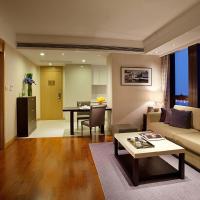 Апартаменты (Executive One-Bedroom Apartment with 2 Breakfast) апартаментов Ascott Midtown Suzhou, Сучжоу