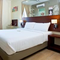 Четырехместный (Quad Room B) отеля Tune Hotel Georgetown Penang, Джорджтаун