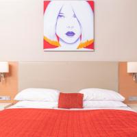 Двухместный (Двухместный номер Делюкс с 1 кроватью и балконом) отеля FourSide Hotel & Suites Vienna, Вена