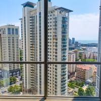 Апартаменты (Апартаменты с видом на море) апартаментов Qingdao Jinshan We+ Holiday Apartment (Qingdao Olympic Sailing Center), Циндао