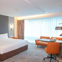 Двухместный (Представительский двухместный номер с 2 отдельными кроватями) отеля Pullman Shanghai Skyway, Шанхай