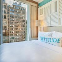 Двухместный (Номер Делюкс с кроватью размера «queen-size») отеля Margaritaville Resort Times Square, Нью-Йорк