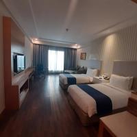 Двухместный (Deluxe Double or Twin Room with 25% discount on food and Soft beverage,2 hrs early check-in and late check-out subjected to availability and 1+ 1 drink and lunch offer per stay) отеля Holiday Inn Amritsar Ranjit Avenue, Амритсар