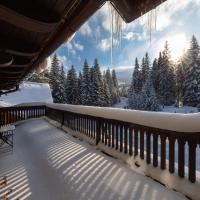 Двухместный (Двухместный номер с 1 кроватью и балконом) отеля Hotel Mikulášska Chata, Демяновская долина