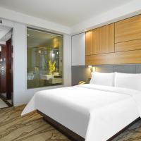 Двухместный (Улучшенный двухместный номер с 1 кроватью) отеля Gondola Taikoo Hotel, Гуанчжоу