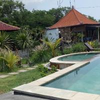 Номер (Бунгало Делюкс с видом на сад) семейного отеля Pier26 Bali Homestay, Нуса Дуа