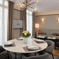 Сьюит (Люкс «Премьер» с 2 спальнями) апарт-отеля Fraser Suites Le Claridge Champs-Elysées, Париж