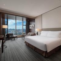 Двухместный (Улучшенный двухместный номер с 1 кроватью, вид на город) отеля Radisson Blu Plaza Chongqing, Чунцин