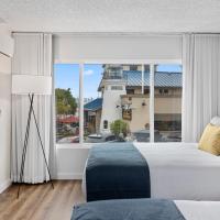 Четырехместный (Номер Делюкс с 2 кроватями размера «queen-size») отеля Sea Harbor Hotel - San Diego, Сан-Диего