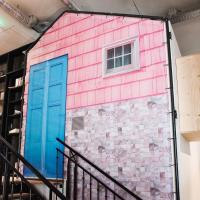 Двухместный («Печатный дом» (общая ванная комната)) отеля Hotel Not Hotel, Амстердам