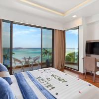 Двухместный (Двухместный номер Делюкс с 1 кроватью и балконом, вид на море) отеля Arena Beach Hotel, Маафуши