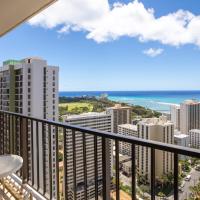 Сьюит (Люкс с 1 спальней и видом на океан) отеля Aston at the Waikiki Banyan, Гонолулу