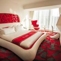 Двухместный (Номер Делюкс с кроватью размера «queen-size») отеля Guangzhou Planet Hotel, Гуанчжоу