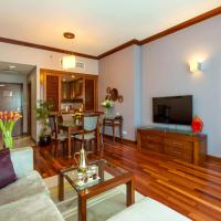 Двухместный (Номер Privilege Creek Side с 1 спальней (13 этаж)) апарт-отеля Flora Creek Deluxe Hotel Apartments, Дубай