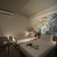 Двухместный (Стандартный двухместный номер с 1 кроватью или 2 отдельными кроватями (без окон)) отеля Cacha Hotel, Бангкок