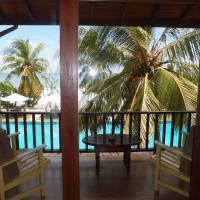 Двухместный (Двухместный номер Делюкс с 1 кроватью или 2 отдельными кроватями, вид на океан) отеля Paradise Beach Club, Мирисса