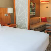 Четырехместный (Номер с кроватью размера «king-size» - Верхний этаж) отеля Hyatt Place Chicago-South/University Medical Center, Чикаго