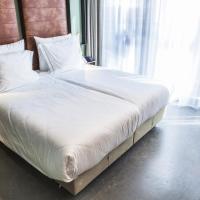 Двухместный (Двухместный номер с 2 отдельными кроватями и видом во внутренний двор) отеля Hotel De Hallen, Амстердам