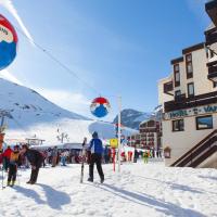 Семейный (Семейный номер) отеля Hôtel La Vanoise, Тинь