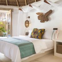 Номер (Бунгало Делюкс с видом на океан) курортного отеля Mahekal Beach Resort, Плая-дель-Кармен