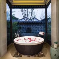 Вилла (Retreat Wellbeing Villa King Bed) отеля Banyan Tree Yangshuo, Яншо