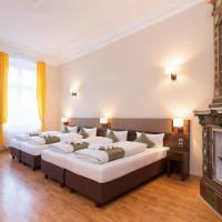 Четырехместный (Четырехместный номер) отеля Hotel Abendstern, Берлин