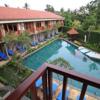 Двухместный (Номер с кроватью размера «king-size» и видом на бассейн) курортного отеля Ubud Wana Resort, Убуд