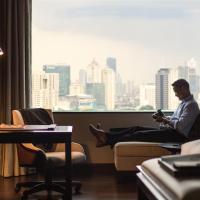 Двухместный (Номер Fairmont с кроватью размера «king-size») отеля Fairmont Jakarta, Джакарта