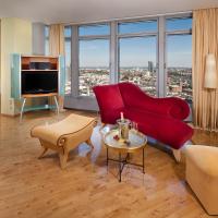 Апартаменты (Лофт) апарт-отеля Innside Frankfurt Eurotheum, Франкфурт-на-Майне