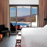 Двухместный (Номер «Пьюа» с гидромассажной ванной и видом на море) курортного отеля Myconian Avaton Resort, Элия (Эгейские острова)