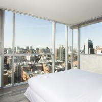 Студио (Угловой номер-студио с кроватью размера "king-size".) отеля Hotel on Rivington, Нью-Йорк