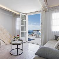 Сьюит (Люкс Master в лофте с видом на кальдеру) отеля Athina Luxury Suites, Тира