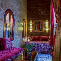 Двухместный (Двухместный номер с 1 кроватью Lalla Zoubida) отеля Riad La Maison Verte, Фес