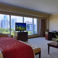 Двухместный (Mainland Chinse Citizens - Deluxe Double Room with Park View) отеля Beijing Continental Grand Hotel, Пекин