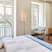 Двухместный (Double Room with View to Rhine River) отеля Krafft Basel, Базель