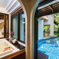 Сьюит (Люкс с бассейном, вид на сад) курортного отеля Royal Muang Samui Villas, Самуи