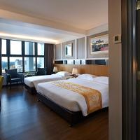 Трехместный (Трехместный номер Делюкс) отеля Hotel Transit Kuala Lumpur, Куала-Лумпур